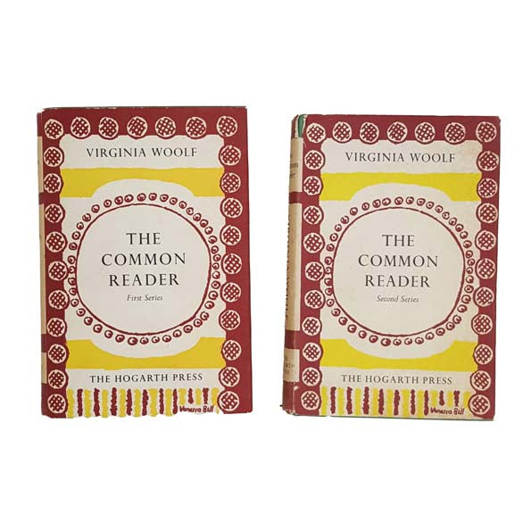 Virginia Woolf's The Common Reader First &amp; Second Series - Hogarth Press,