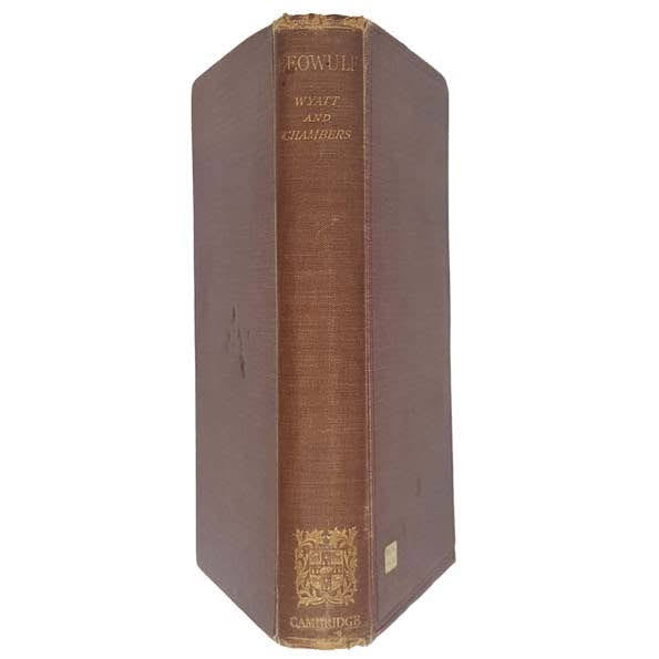 Beowulf edited by A. J. Wyatt - Cambridge, 1925