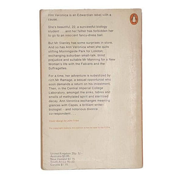 Ann Veronica by H.G. Wells - Penguin, 1968