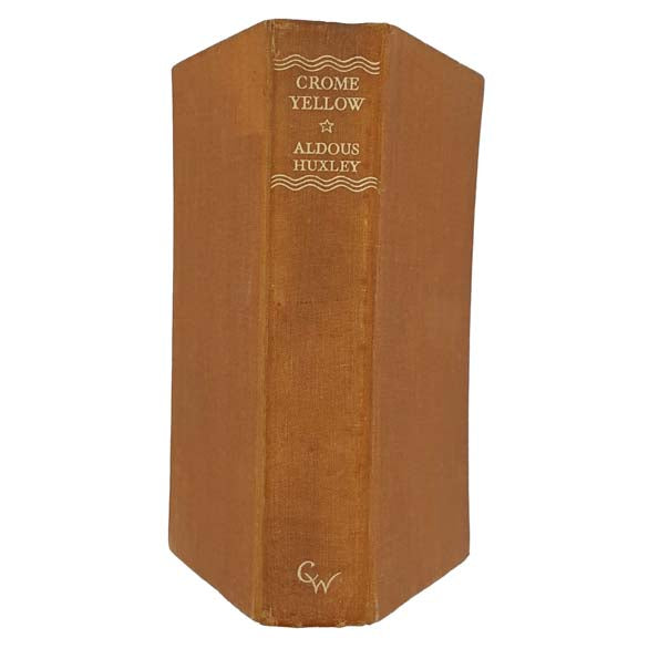 Aldous Huxley's Crome Yellow 1939 - Chatto and Windus