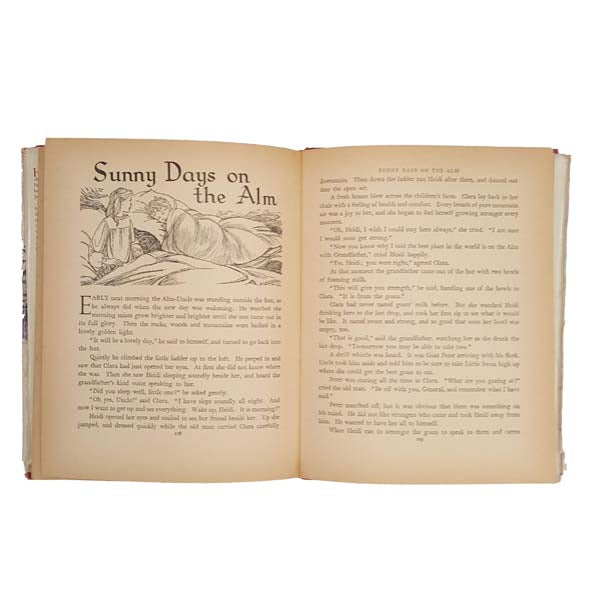 Heidi by Johanna Spyri - Collins, 1961