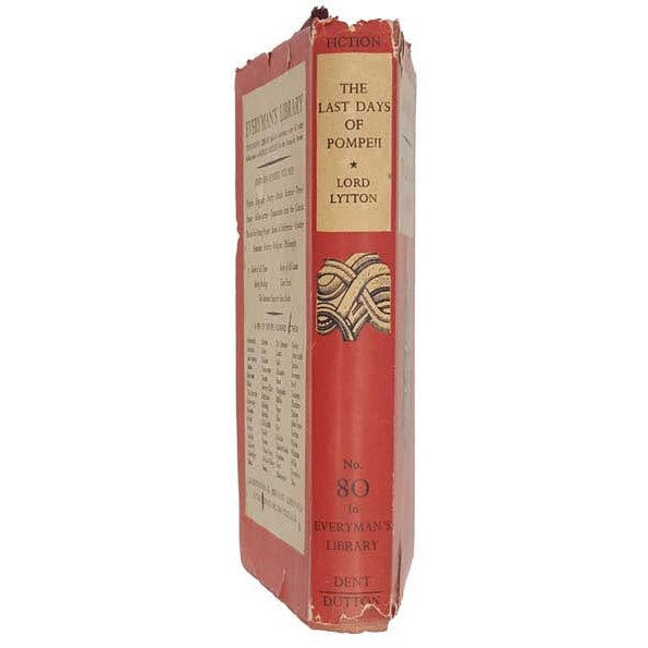 The Last Days of Pompeii by Lord Lytton - Everyman, 1939