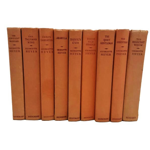 Georgette Heyer Collected Works - 9 Books, 1955-66