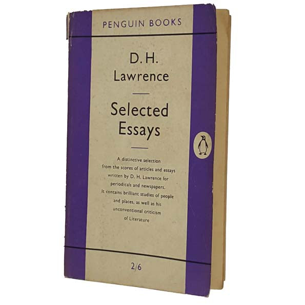 D. H. Lawrence&#39;s Selected Essays 1954 - Penguin