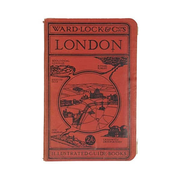 Red Guide to London - Ward Lock, 1933