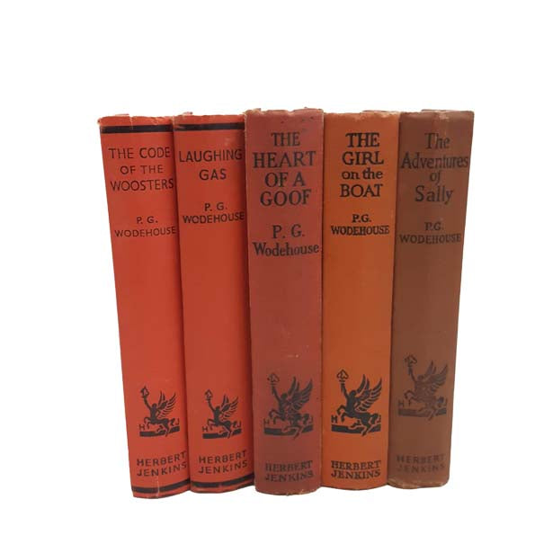 P. G. Wodehouse Collected Works - 18 Books, Herbert Jenkins, 1930s