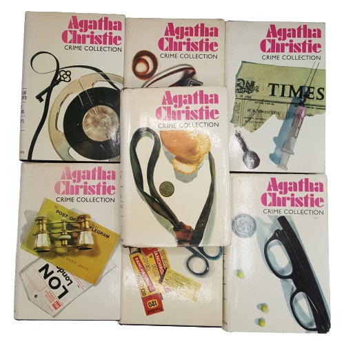 Agatha Christie Crime Collection - 7 Books - Hamlyn, 1971