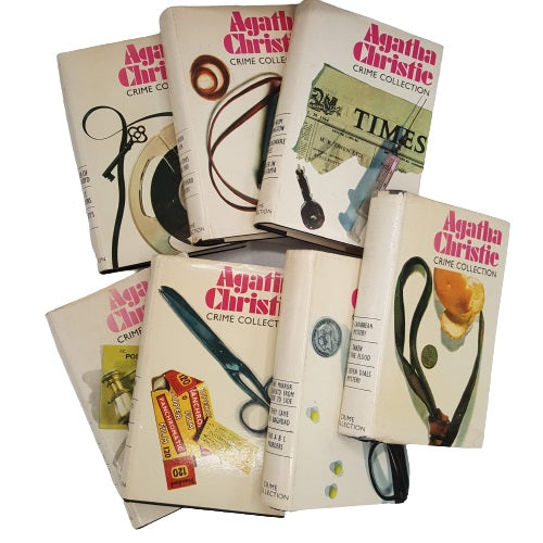 Agatha Christie Crime Collection - 7 Books - Hamlyn, 1971