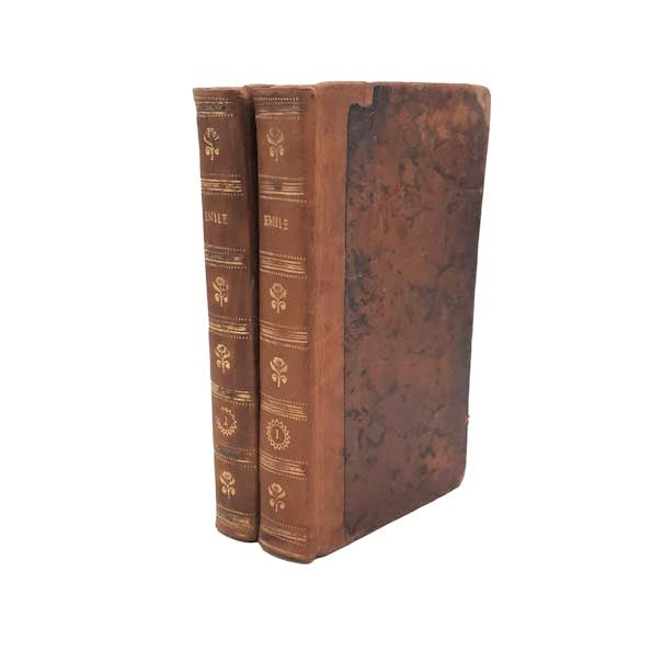 Jean-Jacques Rousseau's Émile ou De l'éducation - 2 volumes, 1776