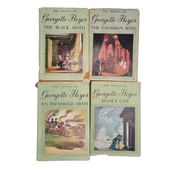 Georgette Heyer Collected Works - 4 Books, Heinemann, 1953-9