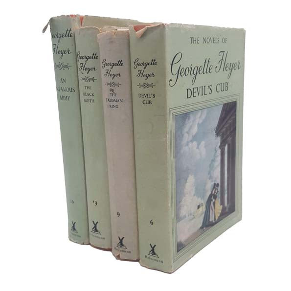 Georgette Heyer Collected Works - 4 Books, Heinemann, 1953-9