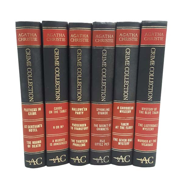 Agatha Christie Crime Collection - 7 Books - Hamlyn, 1971