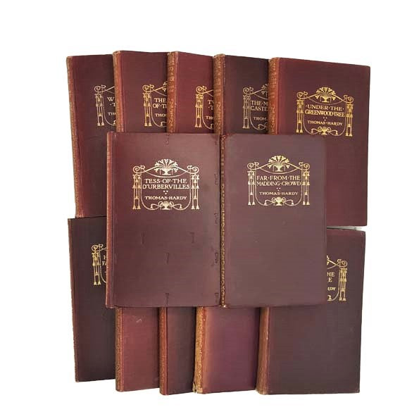 Thomas Hardy Collected Works - 12 Books, Macmillan, 1920-30
