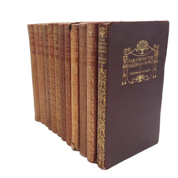 Thomas Hardy Collected Works - 12 Books, Macmillan, 1920-30