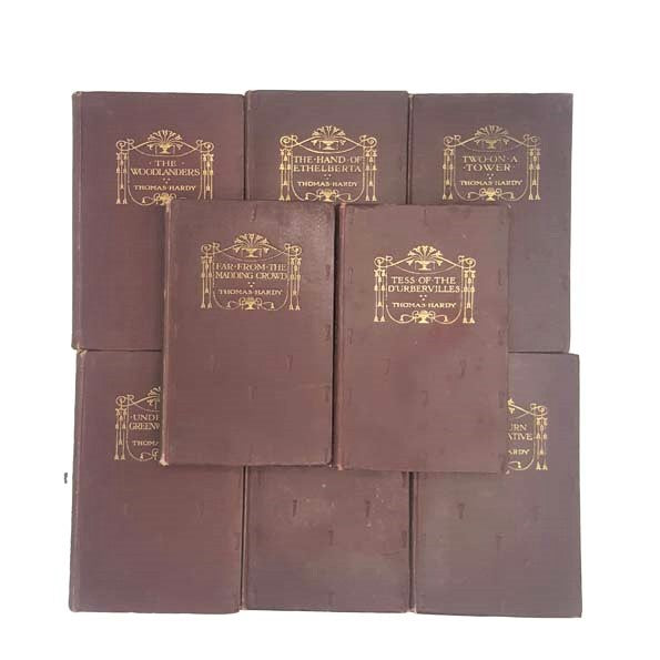 Thomas Hardy Collected Works - 8 Books, Macmillan, 1915-20