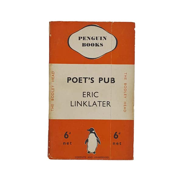 Poet's Pub by Eric Linklater 1935 - Penguin