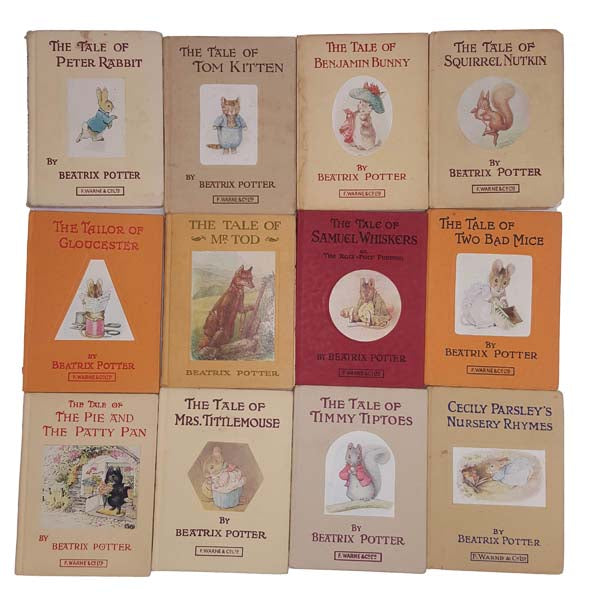 Beatrix Potter’s The Peter Rabbit Books (Full Set) - 23 Books, Warne &amp; Co.