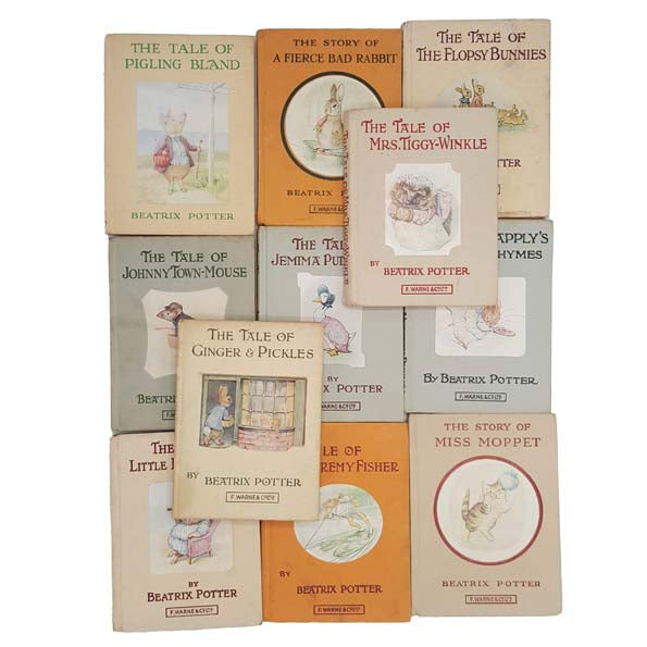 Beatrix Potter’s The Peter Rabbit Books (Full Set) - 23 Books, Warne &amp; Co.