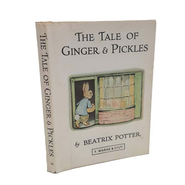 Beatrix Potter's Ginger And Pickles - White DJ, Beige Cover
