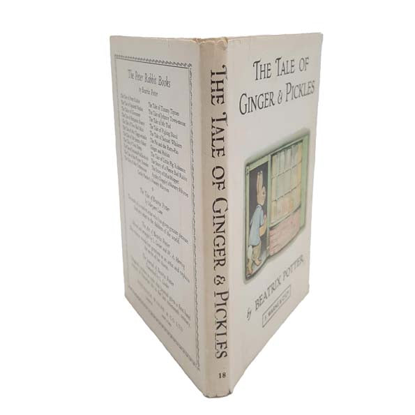 Beatrix Potter's Ginger And Pickles - White DJ, Beige Cover