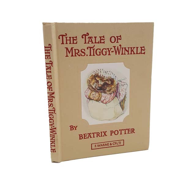 The Tale of Mrs. Tiggy-Winkle by Beatrix Potter - Beige Cover