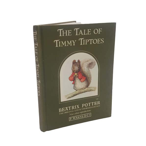 Beatrix Potter's The Tale of Timmy Tiptoes - Vintage, Green Cover