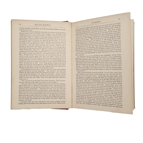 Little Women by Louisa Alcott - Warne's Star Series, 1887