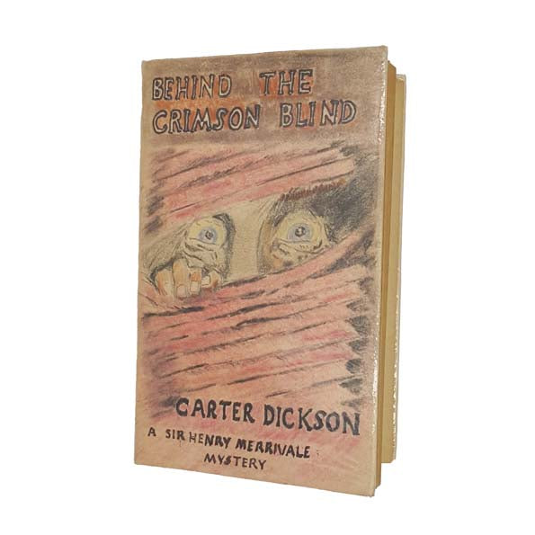 Behind the Crimson Blind by Carter Dickson 1953 - Thriller Book Club
