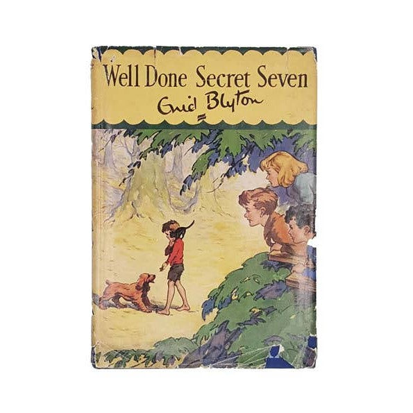 Well Done Secret Seven by Enid Blyton - Brock Books, 1951
