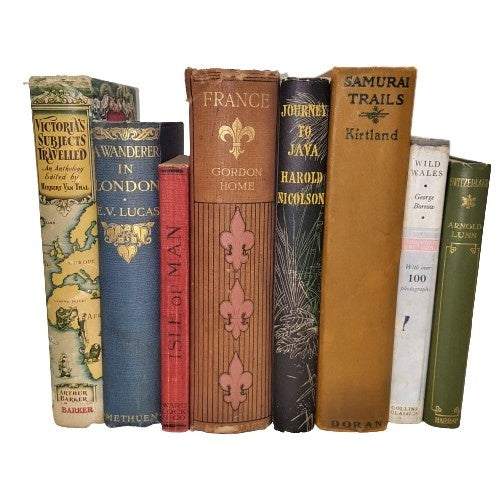 Books By The Foot: Travel Collection