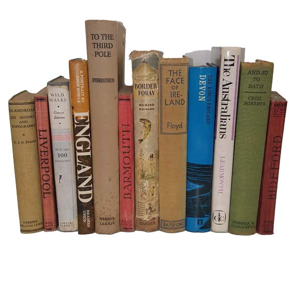 Books By The Foot: Travel Collection