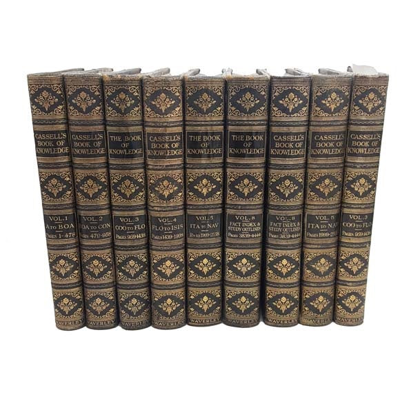 Cassell's Book of Knowledge (9 Books)