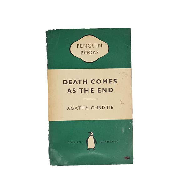 Agatha Christie’s Death Comes as the End - Penguin, 1953
