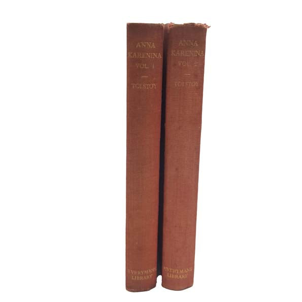 Leo Tolstoy’s Anna Karenina in two volumes – Dent