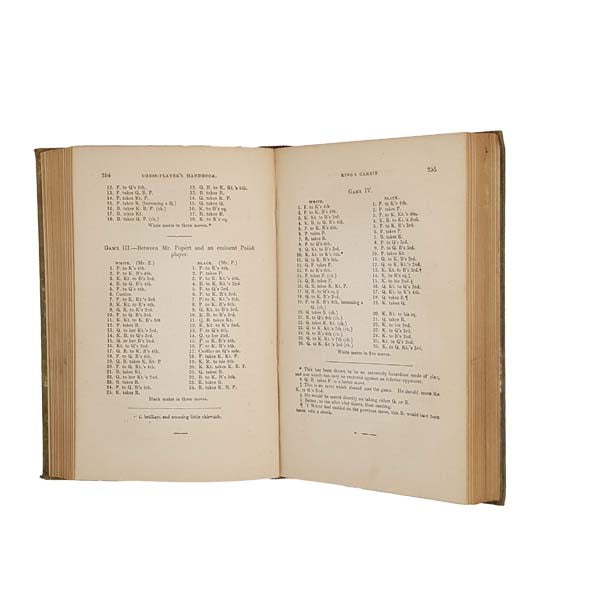 The Chess-Players Handbook by Howard Staunton, 1874