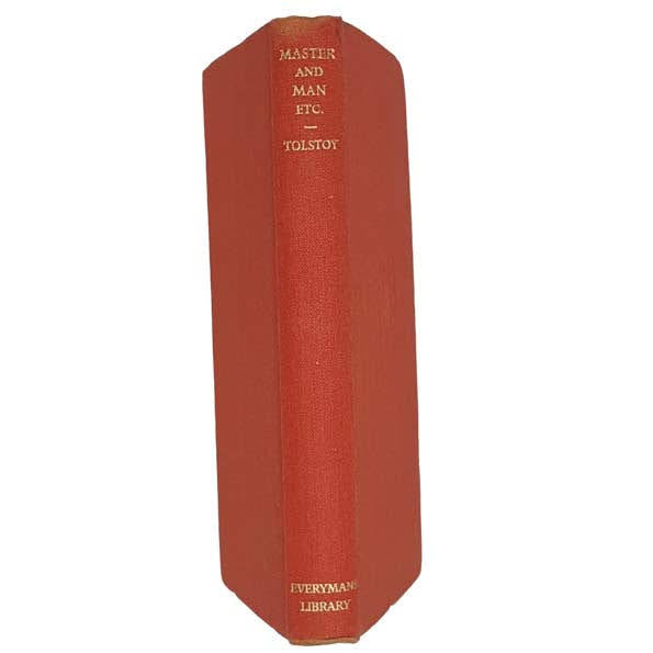 Master and Man &amp; Other Parables and Tales by Leo Tolstoy - Everyman, 1949