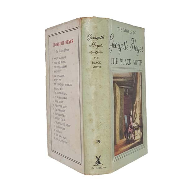 The Black Moth by Georgette Heyer - Heinemann, 1954