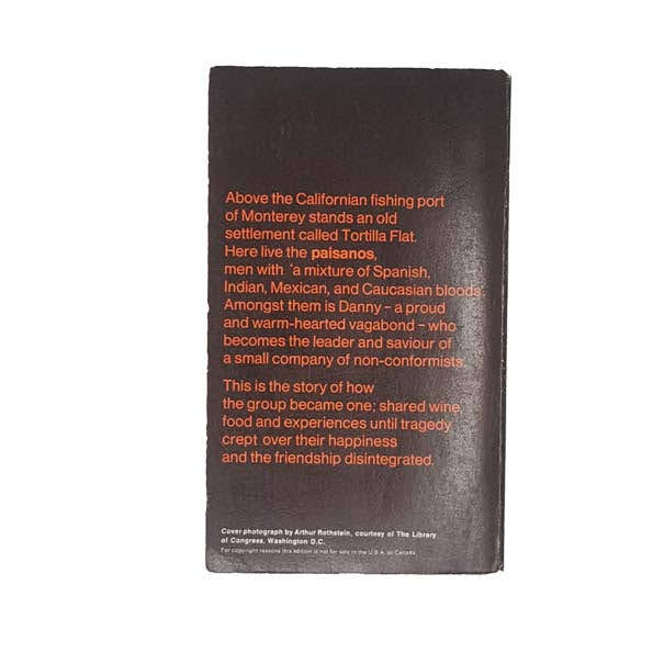 Tortilla Flat by John Steinbeck  - Penguin, 1967