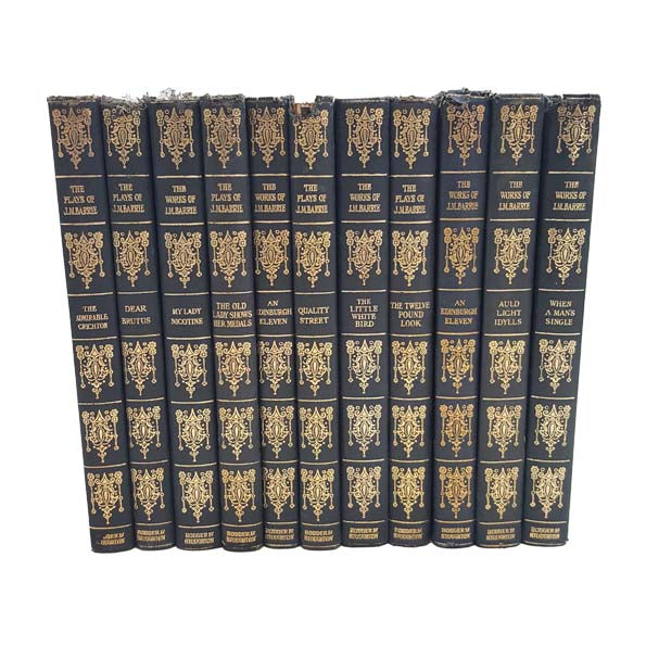 J. M. Barrie Collected Works - Hodder &amp; Stoughton, 1926-9 (10 Books)