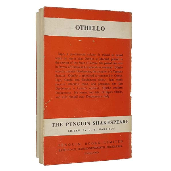 Othello - The Penguin Shakespeare 1938