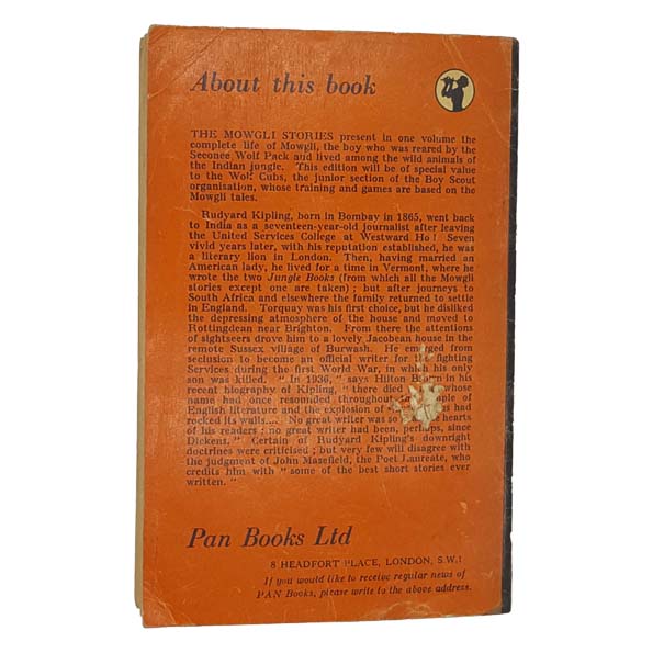 Rudyard Kipling's The Mowgli Stories - Pan Books 1948