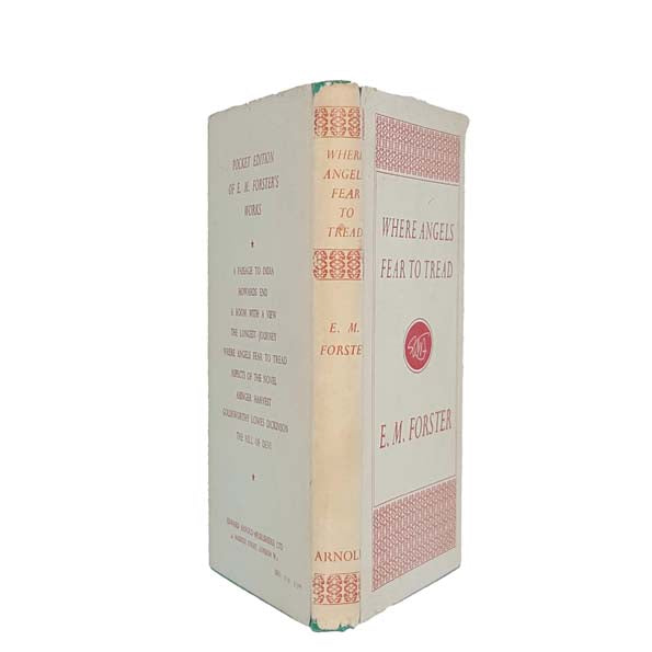 E. M.Forster's Where Angels Fear to Tread - Edward Arnold, 1969