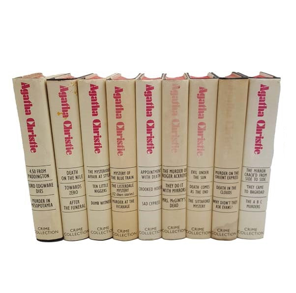 Agatha Christie Crime Collection - 9 Books - Hamlyn, c.1970