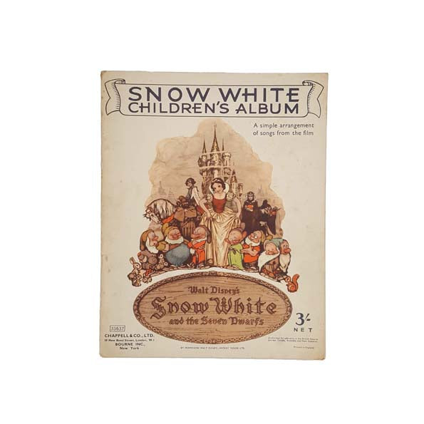 Walt Disney's Snow White and the Seven Dwarfs Children's Album