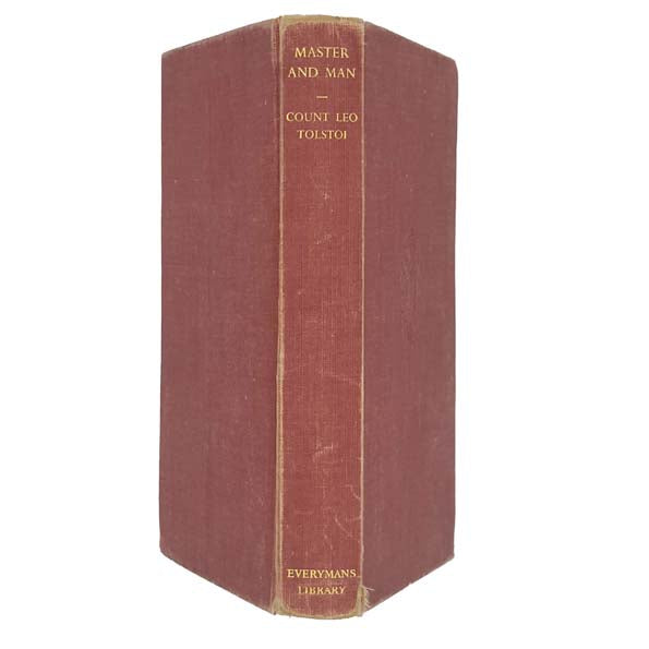 Tolstoy's Master and Man - Dent 1930