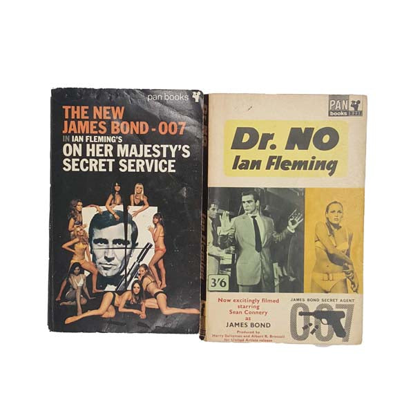 Complete James Bond 007 Collection by Ian Fleming - 14 Pan Books, c.1960