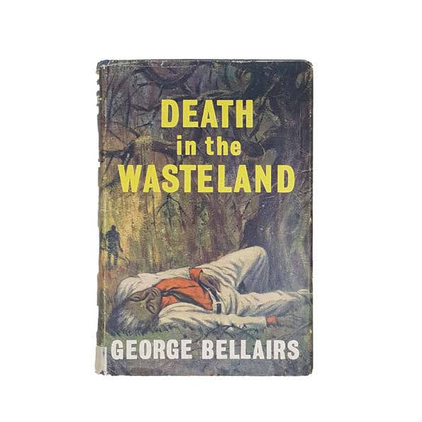 Death in the Wasteland by George Bellairs - Thriller Book Club, 1963