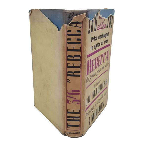 Daphne Du Maurier's Rebecca - Gollancz, 1941