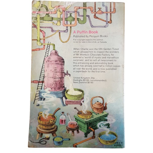Roald Dahl's Charlie and the Chocolate Factory – Puffin 1970s-1980s