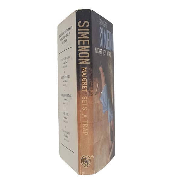 Maigret Sets a Trap by Georges Simenon - Thriller Book Club, 1965